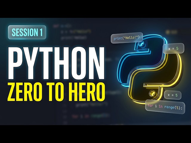 #1 Python Introduction Session1