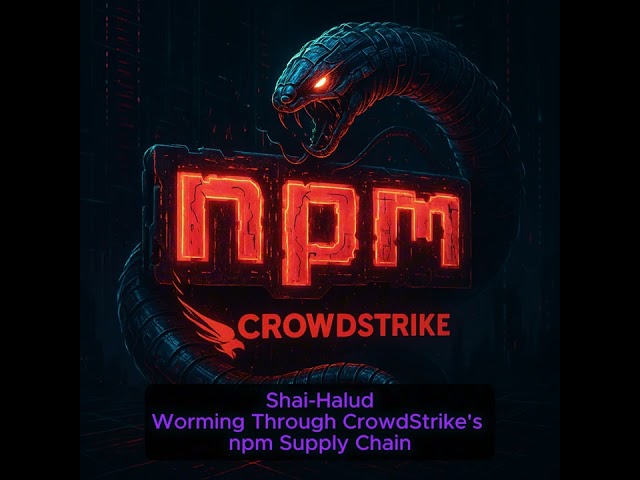 Shai-Halud: Worming Through CrowdStrike’s npm Supply Chain