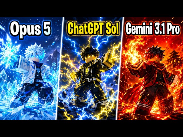 ChatGPT vs Claude vs Gemini: Who Builds the BEST Roblox Sword?