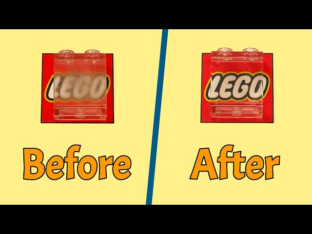 Make Your Transparent LEGO Look New Again in 3 Minutes