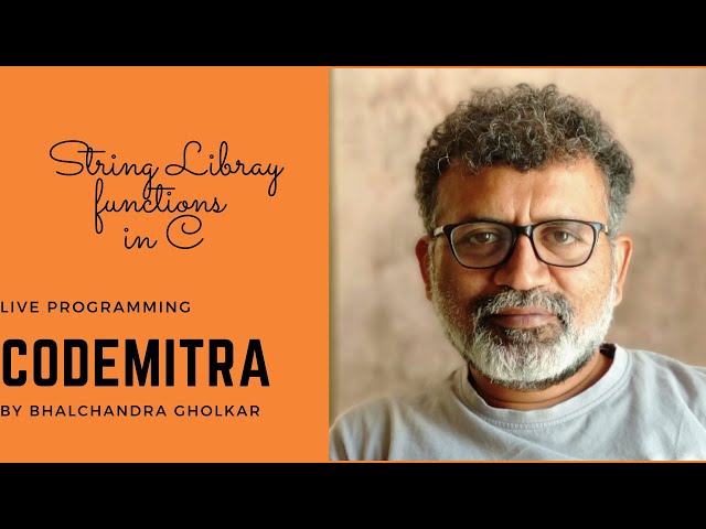 String Manipulation library functions in C