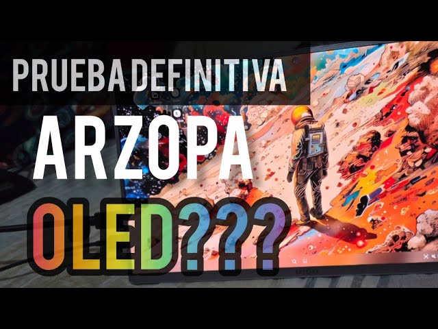 Is it really OLED? The ultimate test! (Super affordable ARZOPA portable OLED monitor)