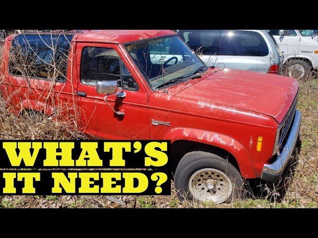 Junkyard Bronco II What's It Need and Will It Run? - NNKH