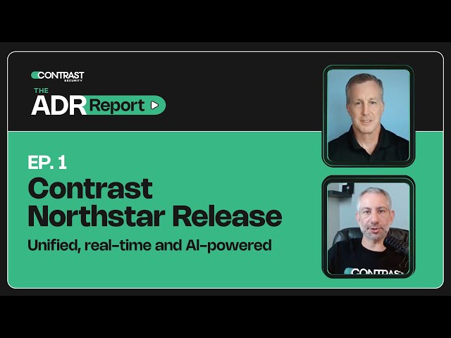 Contrast ADR release | DevSecOps with Runtime detection, AI SmartFix and Graph modeling