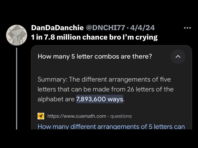 1 in 992 million chance 💀