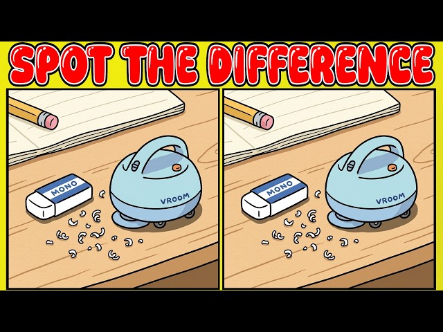 【Spot the difference】🎯 Brain Fitness: HARD 90-Second Challenge