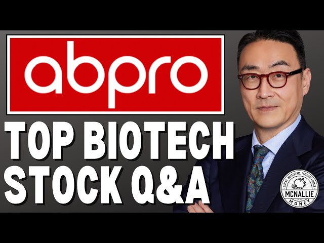 Latest Biotech Stock To Watch Now | Abpro CEO Q&A Interview | Top Biopharma Stock News | ABP Stock