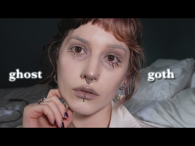 ghostly goth makeup tutorial