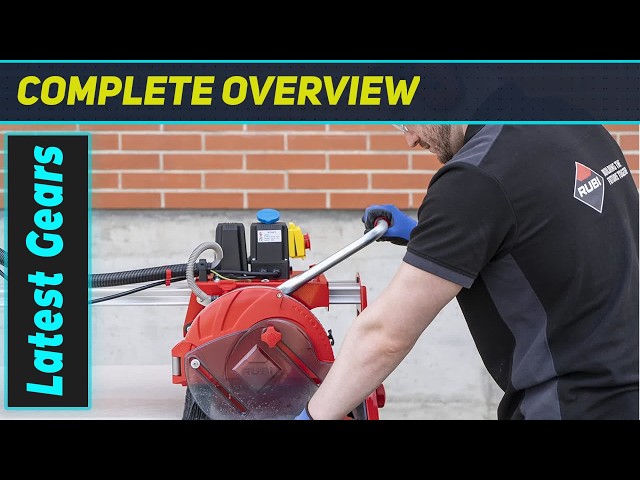RUBI DC-250 Python 1200 The Heavyweight Tile Saw That Means Business