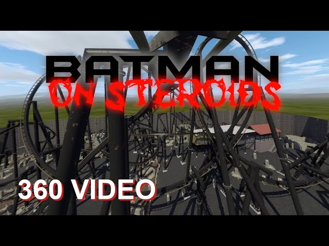 Batman On Steroids | FVD++ | No Limits 2 | 360 VIDEO | VR | 60fps | 3D