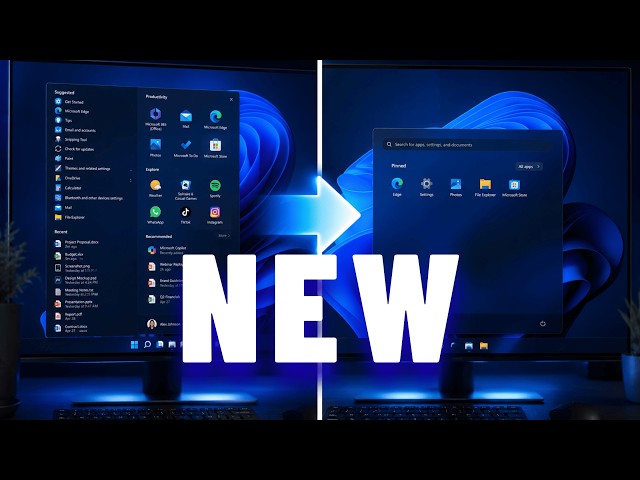 Windows 11 Finally Lets You Customize the Start Menu — Small, Large, or Completely Empty