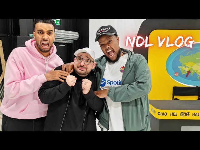 Behind the Scenes with Chunkz and Niko NDL guess the language - p1wiwi Vlog