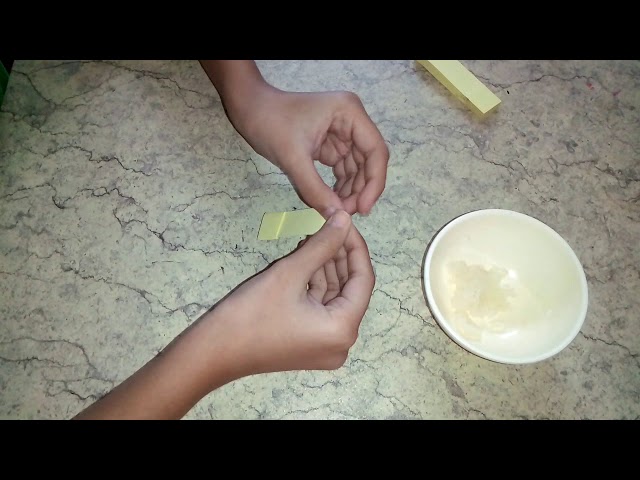 How to make ring with stiky notes (Aura crafting)