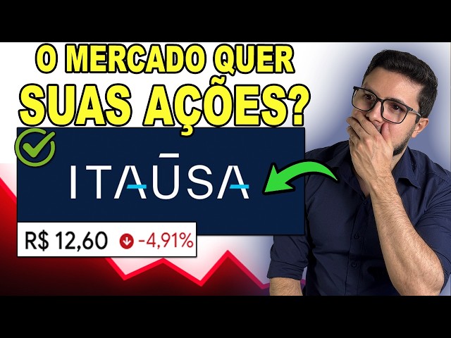 O MERCADO QUER SUAS AÇÕES DE ITAÚSA? ITSA4 NESTES PREÇOS É OPORTUNIDADE? ITSA3 ITSA4