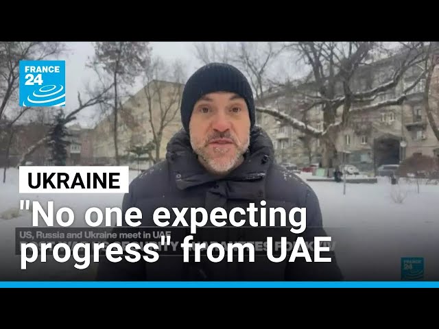 "No one expecting any progress" in Ukraine from UAE talks • FRANCE 24 English