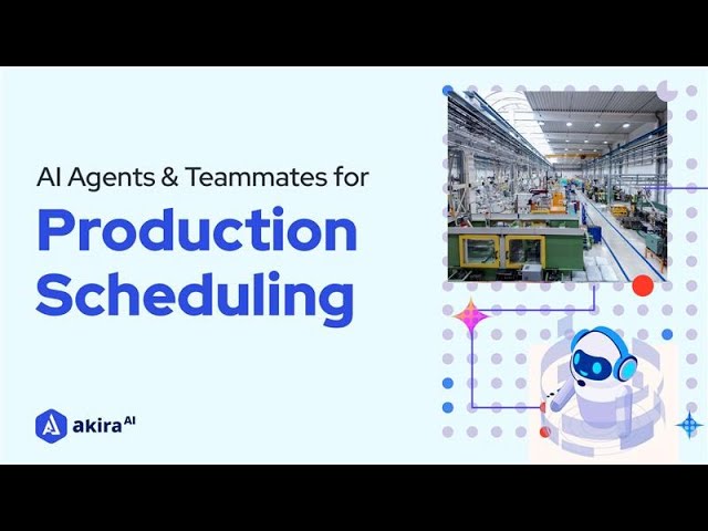 The Future of Manufacturing: Agentic AI-Driven Production Scheduling