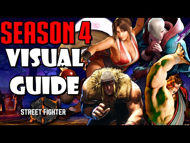 The Visual Guide to Street Fighter 6's Big Season 4 Balance Patch Changes!