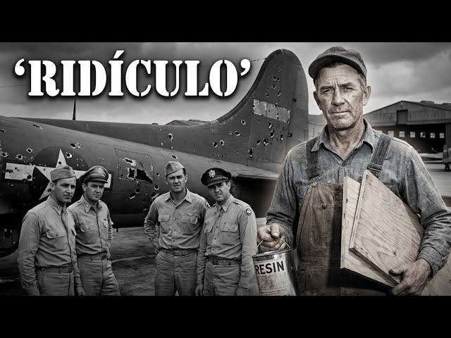Cómo el truco "ridículo" de un carpintero con madera contrachapada salvó 89 bombarderos del fuego...
