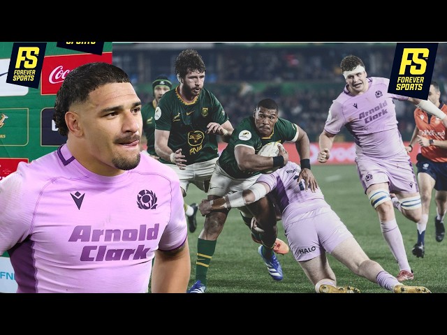 Sione Tuipulotu Reacts After Scotland Push the Springboks | Post-Match Press Conference