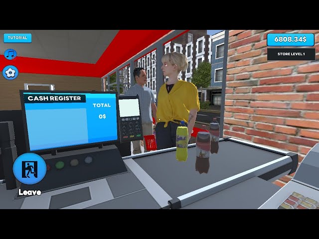 Free Download Supermarket Store Simulator Unity 2022 Game Source @CodeBuySell