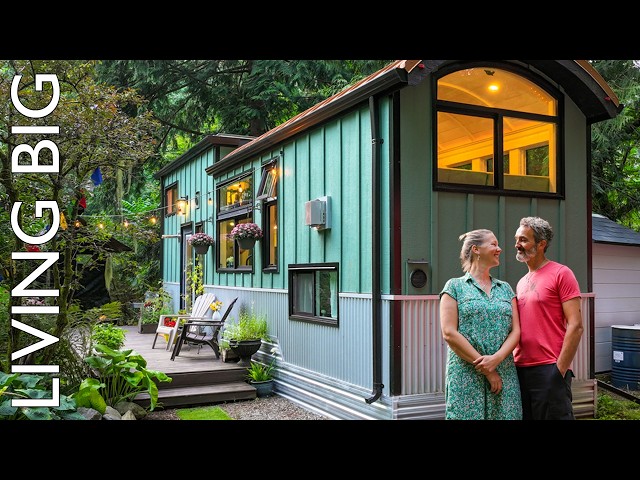 New Orleans Style Meets Vintage Train Car in This Stunning Tiny Home