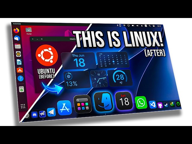 How to Make Ubuntu Look EXACTLY Like macOS