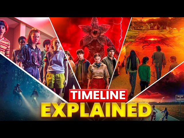 The Complete Stranger Things Timeline Explained