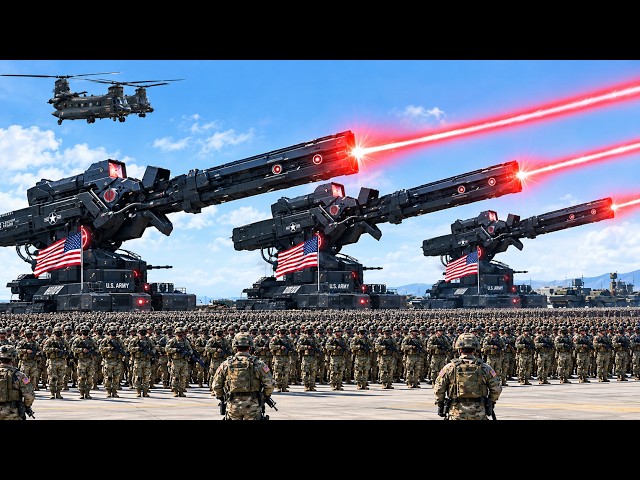 ¡Hoy! Un avanzado arma láser estadounidense impide que 350 aviones de combate rusos entren en el esp