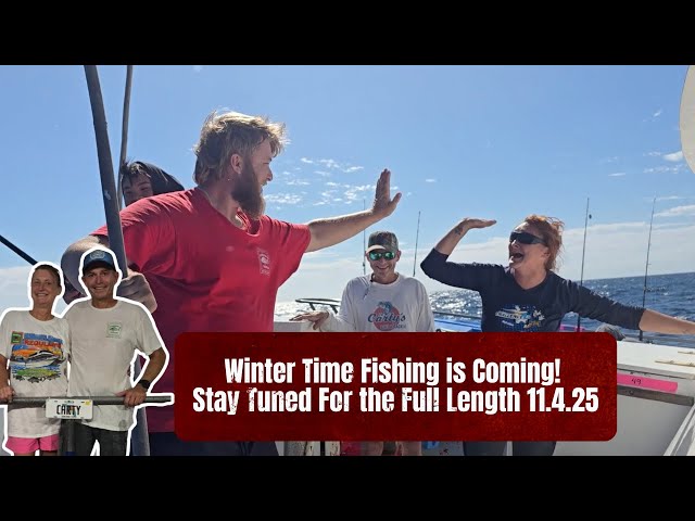 Are you Ready for Winterime Fishing? Teaser 11.4.25 | Crushin' it w/ The Carty's