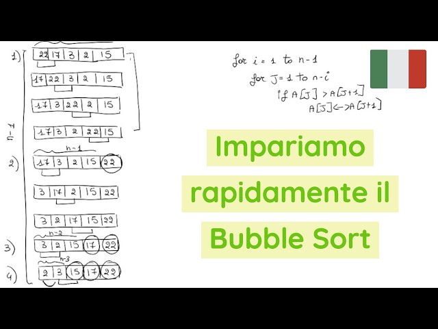 BUBBLE SORT - EN