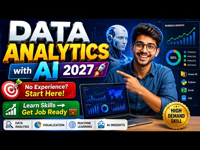 Data Analytics & Business Analytics with AI 2027 | Complete Beginner Roadmap | AI Jobs | Naresh IT