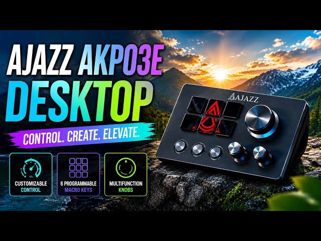 👑 The Best Stream Deck Alternative? Ajazz AKP03E Complete Hardware Deep Dive!