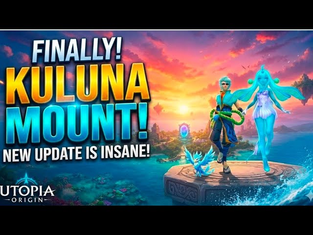UTOPIA ORIGIN GAME❤️ // 🥰KULUNA MOUNT 🥰// SEABOSS RAID😲😲 || HOW MANY RAID NEED FOR MOUNT IN 2026 😱😱