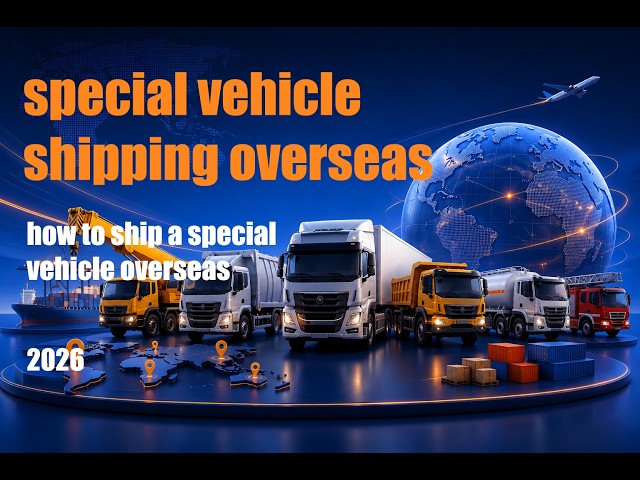 Special Vehicle Shipping Overseas: A Technical Logistics Guide