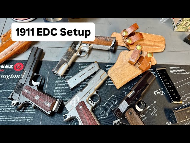 My Ultimate 1911 EDC Setup | Alchemy Custom Prime Elite vs Ed Brown Kobra Carry