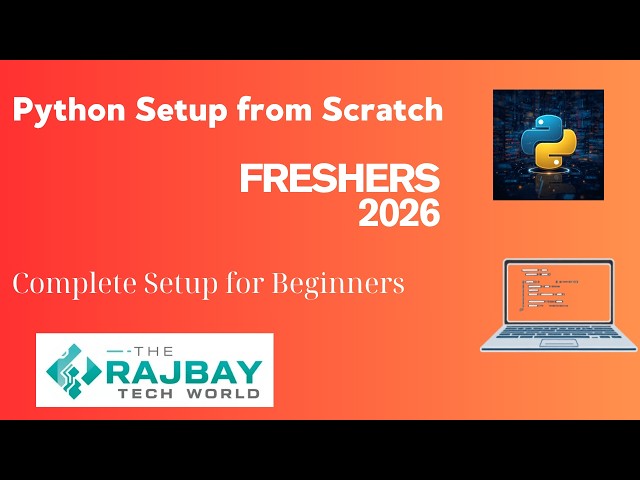 Python Setup for Beginners | Fresh Python Installation on Windows (2026)