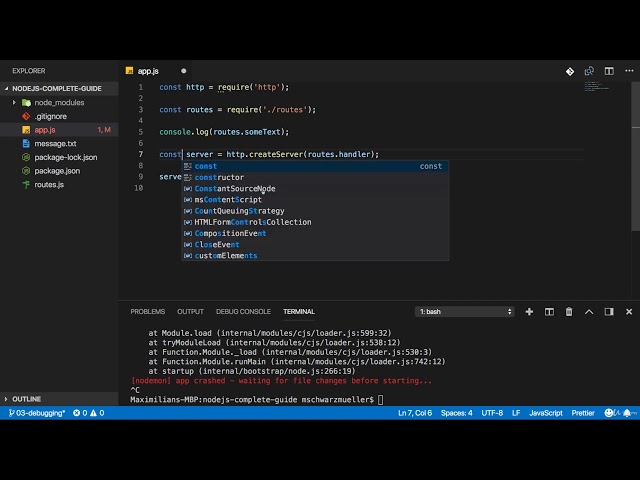 8  Finding & Fixing Syntax Errors