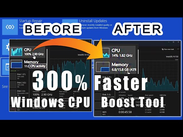 Optimize CPU for Gaming without clocking | Boost CPU Performance using Windows Default optimizer