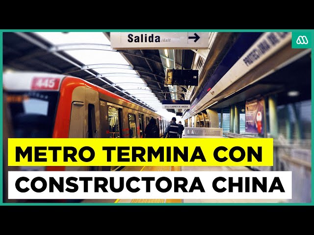 Metro pone fin a contrato con constructora que hacía la línea 7