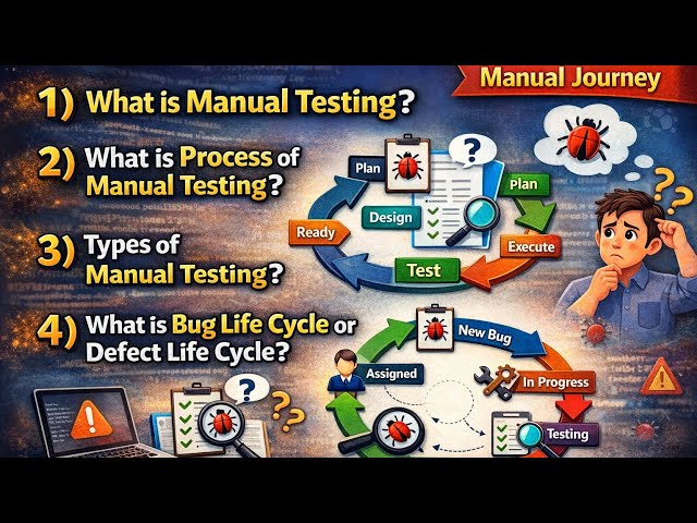 Manual Software testing Journey  Part -1