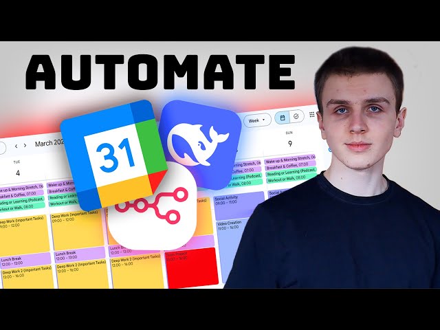 Automate Your Schedule with AI | No-Code Calendar Manager