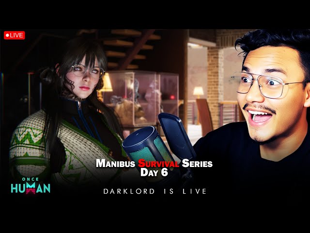 🔴 Main Story Continues... | Day 6 of Manibus Server Survival