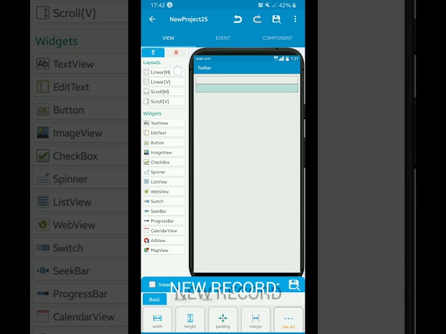 Sketchware tutorials (Part #5) How to copy to clipboard (WORLD RECORD 29 - 30 SEC)