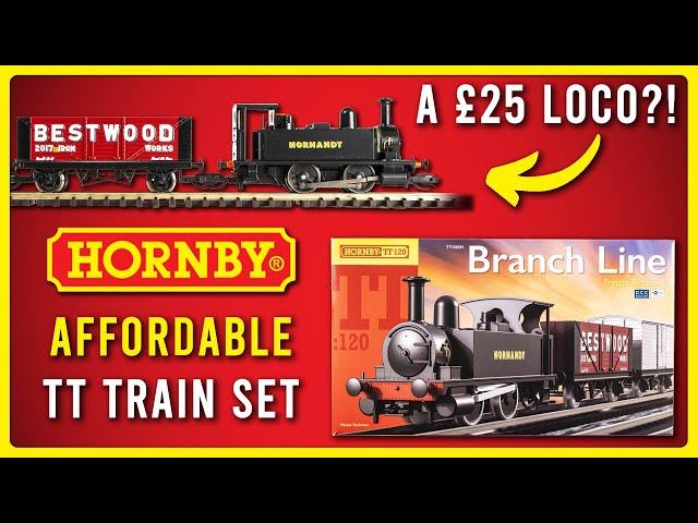 A Tank Engine Under £25!? | Hornby's New TT Train Set | Unboxing