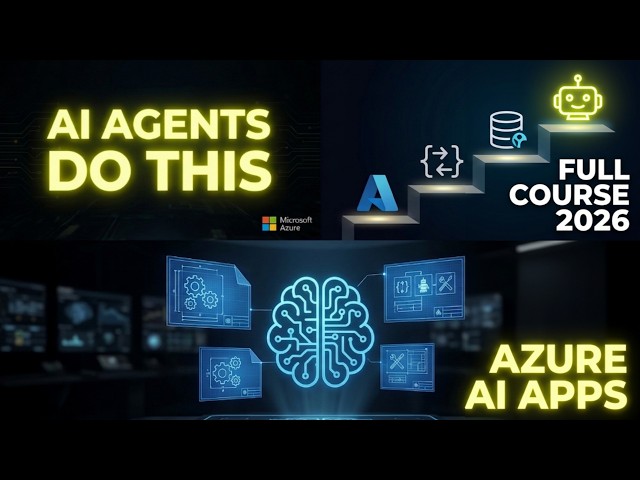 How to Build AI Agents & Apps on Azure (Step-by-Step Guide)