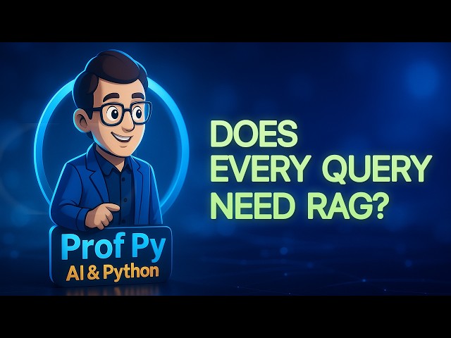 Adaptive RAG in Python: Skip Easy Searches, Escalate Hard Questions
