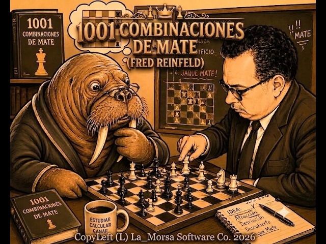 My software for training with Fred Reinfeld's 1001 Winning Chess Sacrifices and Combinations...