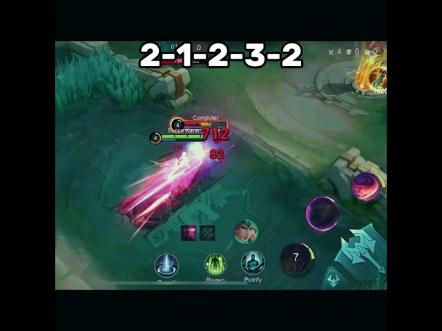 Arlott’s Combo For Beginners #mobilelegends #mlbb #guide #mlbbshorts #tutorial