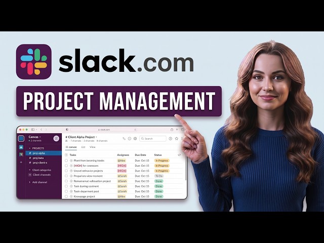 Slack Project Management Tutorial 2026 (Step-By-Step)