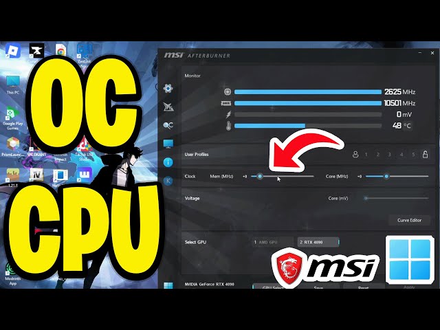 How To OC CPU